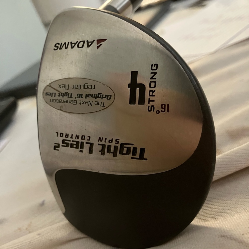 Adam’s Tight Lies 2 Spin Control 4 Wood 16 degrees
Right Handed